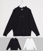 Asos Design Lightweight Oversized Hoodie 2 Pack In Black / White-multi