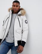Good For Nothing Parka Jacket In Stone - Stone