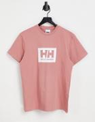 Helly Hansen Hh Box T-shirt In Pink