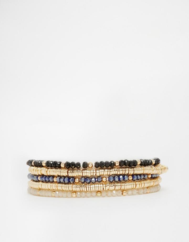 Aldo Argella Gold Bar Multipack Bracelets - Multi
