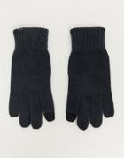 French Connection Touch Screen Gloves-gray