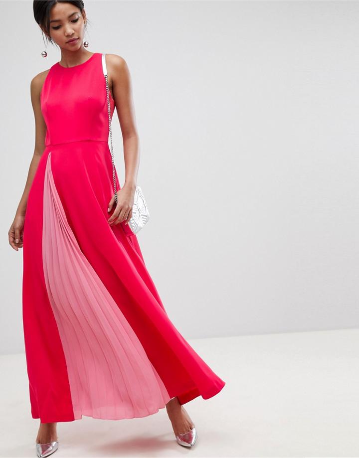 Ted Baker Madizon Maxi Dress - Pink