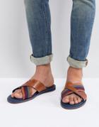 Ted Baker Farrull Leather Sandals - Brown