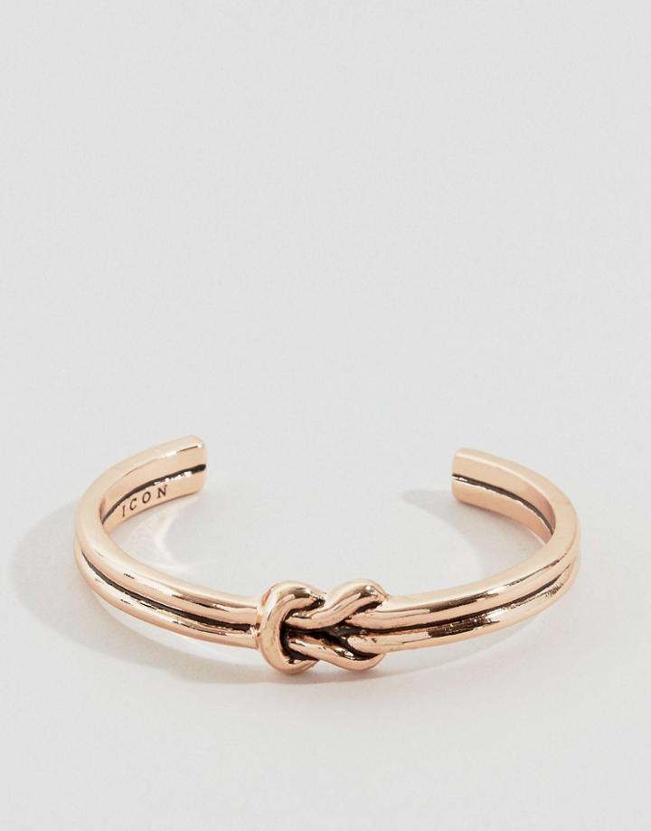 Icon Brand Knott Now Bracelet In Copper - Copper