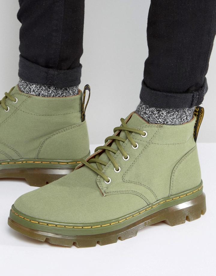 Dr Martens Bonny Canvas Boots - Green