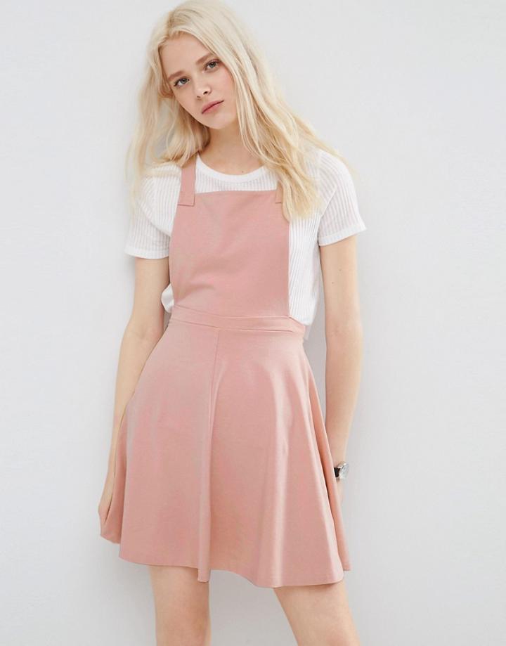 Asos Pinafore Dress - Pink