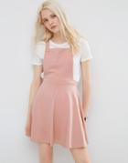 Asos Pinafore Dress - Pink