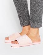 Asos Nita Quilted Loungewear Slippers - Pink