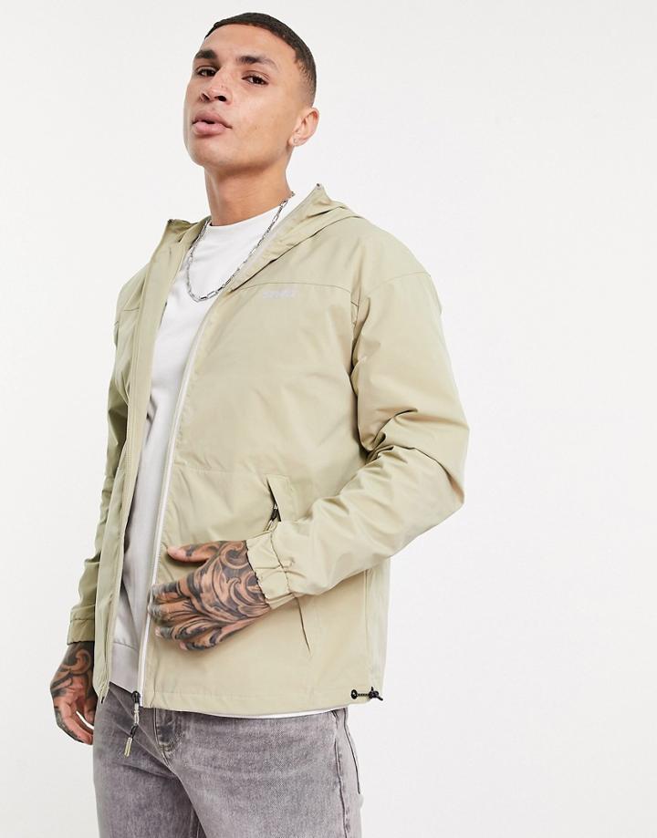 Pull & Bear Lightweight Jacket In Khaki-green