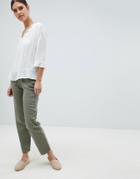 French Connection Lucia Flannel Sweatpants-green
