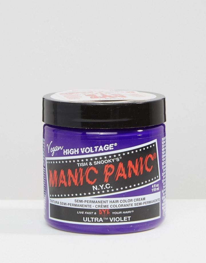 Manic Panic Nyc Classic Semi Permanent Hair Color Cream - Ultra Violet - Ultra Violet