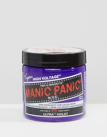 Manic Panic Nyc Classic Semi Permanent Hair Color Cream - Ultra Violet - Ultra Violet