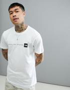 The North Face Never Stop Exploring Print T-shirt In White - White