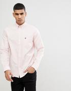 Selected Homme Regular Button Down Oxford Shirt - Pink