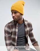 Puma Archive No 1 Beanie In Yellow Exclusive To Asos 02142803 - Yellow