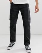Jack And Jones Regular Coated Denim Jeans-blue