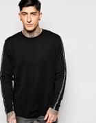 Cheap Monday Fan Long Sleeved T-shirt - Black