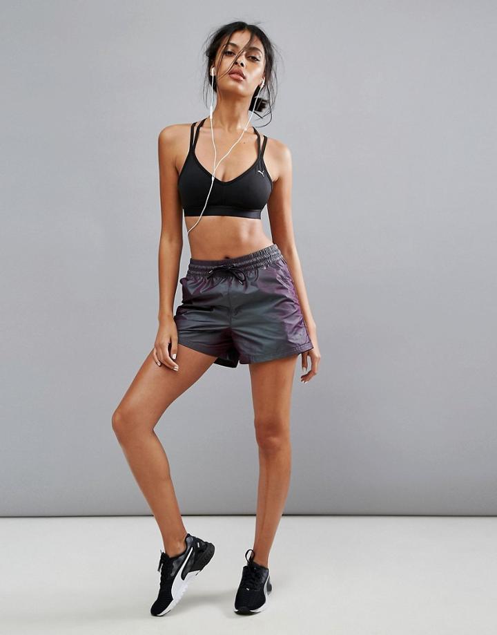 Puma Irridescent Shorts - Black