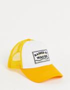 Svnx Campground Baseball Cap In Yellow-neutral