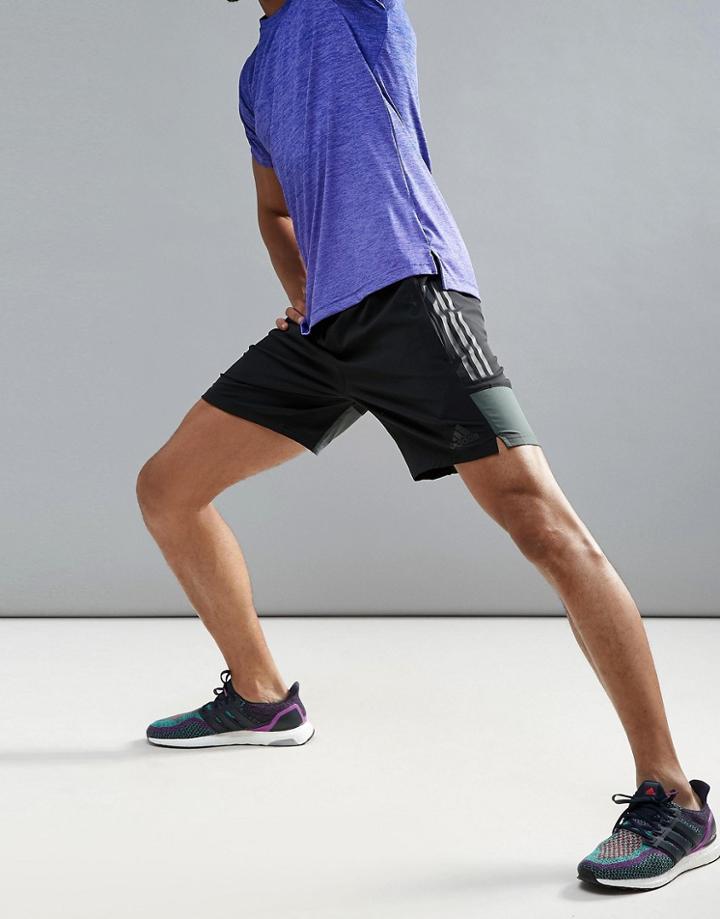 Adidas Training Woven Shorts In Black Bk6191 - Black
