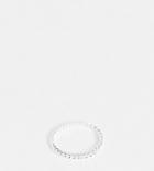 Asos Design Sterling Silver Ring In Fine Curb Chain Design