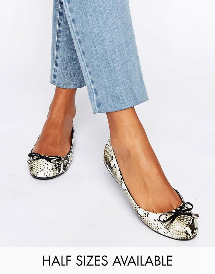 Asos Leader Ballet Flats - Multi