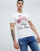 Love Moschino Printed Logo T-shirt - White