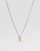 Mister Gladiator Pendant Necklace In Gold - Gold