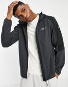 Jack Wolfskin Go Hike Softshell Jacket In Dark Gray