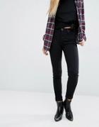 Lee Scarlett High Waist Skinny Jeans - Gray