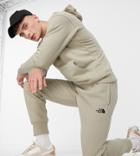 The North Face Slim Sweatpants In Beige Exclusive At Asos-brown