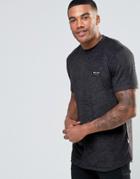 Nicce London Towelling T-shirt - Black