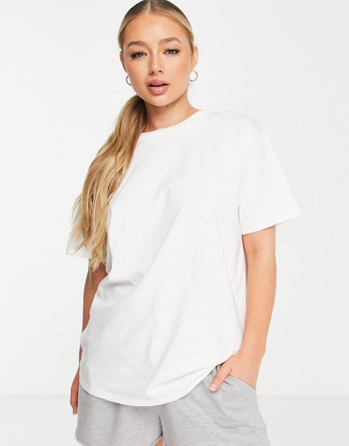 Asos 4505 Icon Oversized Cotton T-shirt In White