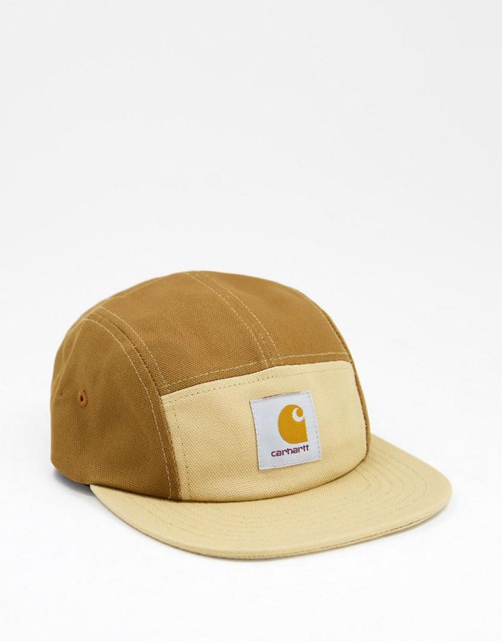 Carhartt Wip Tonare 5 Panel Cap In Brown