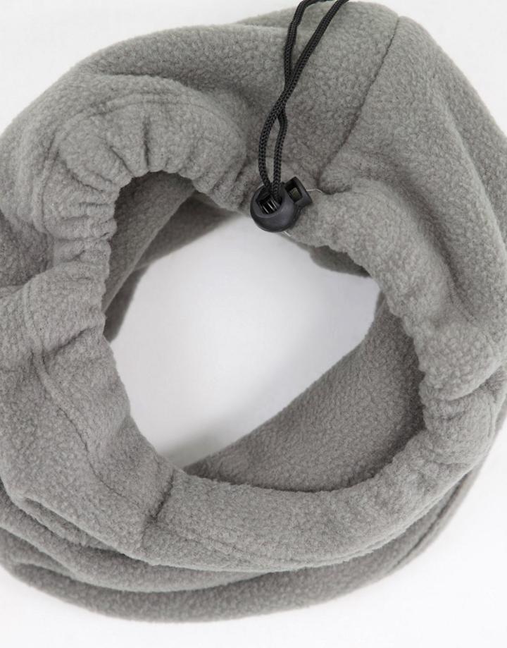 Svnx Fleece Snood In Gray