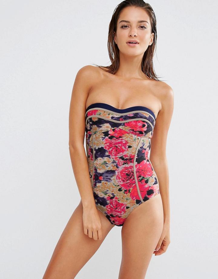 Bond - Eye Blurred Bloom Swimsuit - Blurred Bloom