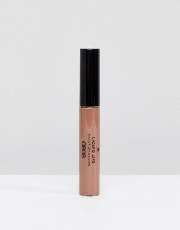 Asos Makeup Matte Liquid Lipstick - Immersed - Brown