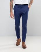 Selected Homme Super Skinny Suit Pants - Navy