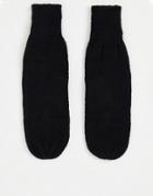 Urbancode Knitted Mittens In Black
