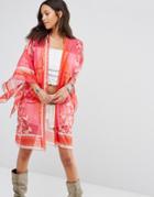 Anna Sui Exclusive Kimono - Pink