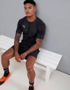 Puma Soccer Graphic T-shirt In Black 655781-05 - Black