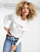 Polo Ralph Lauren Sport Logo Sweatshirt In White