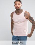 Ellesse Vest With Large Logo - Pink