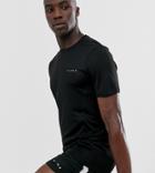 Asos 4505 Tall Training T-shirt With Quick Dry In Black - Black
