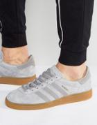 Adidas Originals Munchen Sneakers In Gray Bb5293 - Gray