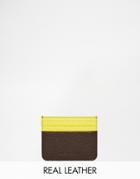 Smith And Canova Leather Card Holder - Brown