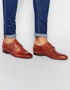 Hudson London Ferland Monk Shoes - Brown