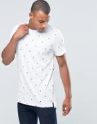 Jack & Jones T-shirt With All Over Print - White