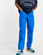 Asos Design Baggy Jeans In Blue-blues
