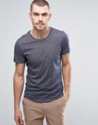 Casual Friday T-shirt In Marl - Black